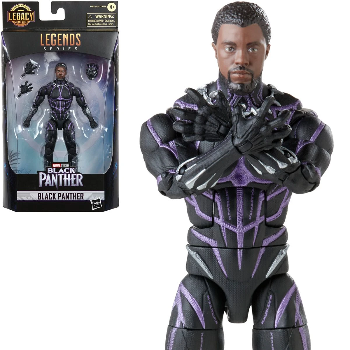HASBRO MARVEL LEGENDS SERIES LEGACY COLLECTION BLACK PANTHER – 15 CM 3 HASBRO MARVEL LEGENDS SERIES LEGACY COLLECTION BLACK PANTHER – 15 CM