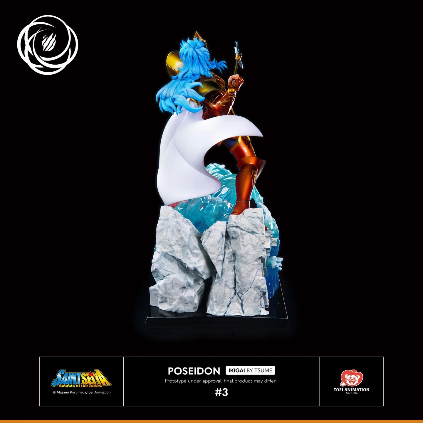 TSUME IKIGAI SAINT SEIYA POSEIDON – 34 CM 13 TSUME IKIGAI SAINT SEIYA POSEIDON – 34 CM - Image 11