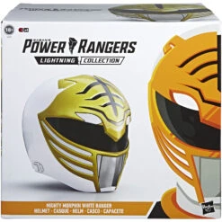 HASBRO 1/1 POWER RANGERS CASCO DELUXE WHITE RANGER -Toy Series Store 12223397 6144712454185337