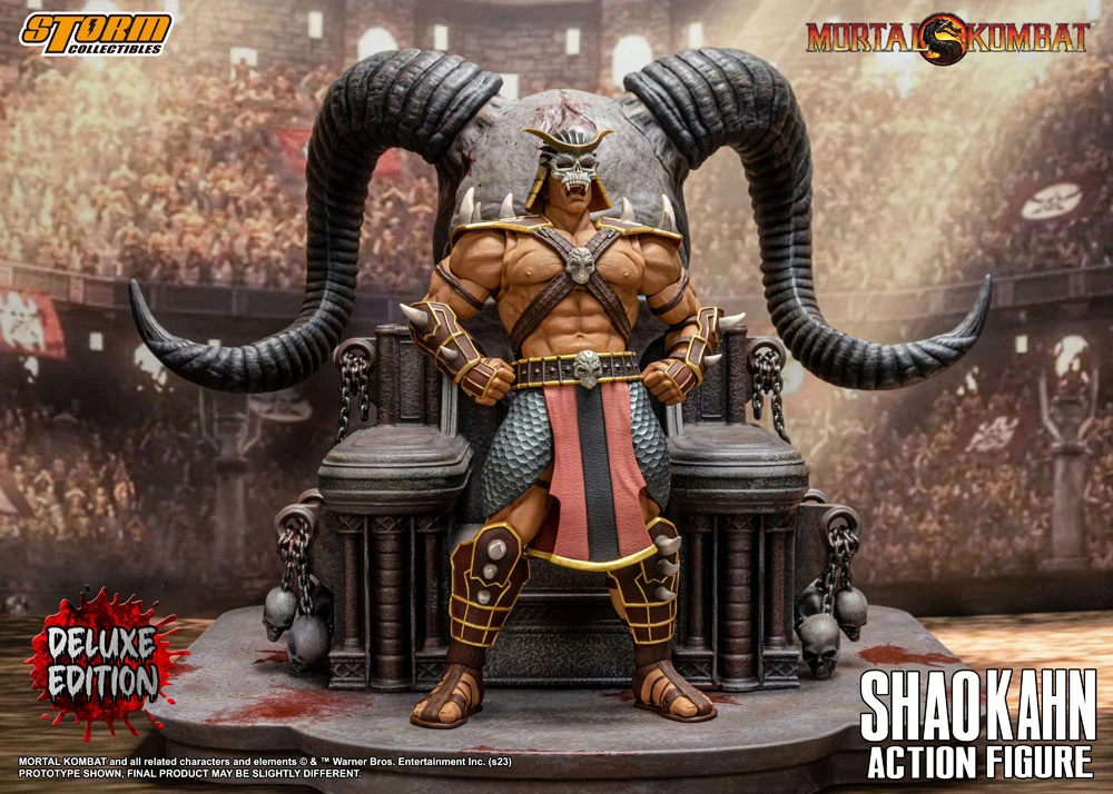STORM COLLECTIBLES 1/12 MORTAL KOMBAT SHAO KAHN DELUXE EDITION – 18 CM 10 STORM COLLECTIBLES 1/12 MORTAL KOMBAT SHAO KAHN DELUXE EDITION – 18 CM - Image 8