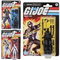 HASBRO G.I JOE RETRO COLLECTION WAVE 1 PACK 3 FIGURAS – 12 CM