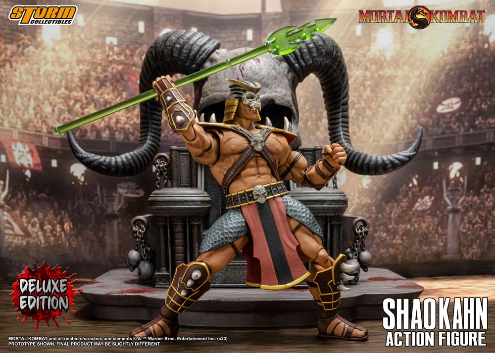 STORM COLLECTIBLES 1/12 MORTAL KOMBAT SHAO KAHN DELUXE EDITION – 18 CM 11 STORM COLLECTIBLES 1/12 MORTAL KOMBAT SHAO KAHN DELUXE EDITION – 18 CM - Image 9