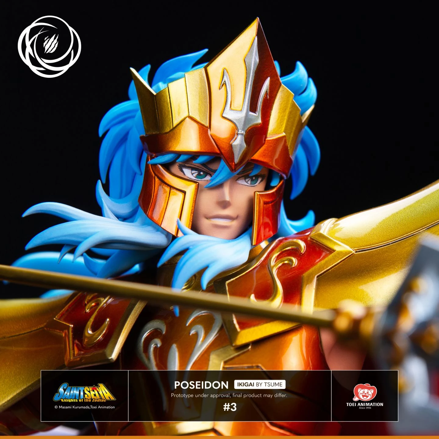 TSUME IKIGAI SAINT SEIYA POSEIDON – 34 CM 7 TSUME IKIGAI SAINT SEIYA POSEIDON – 34 CM - Image 5