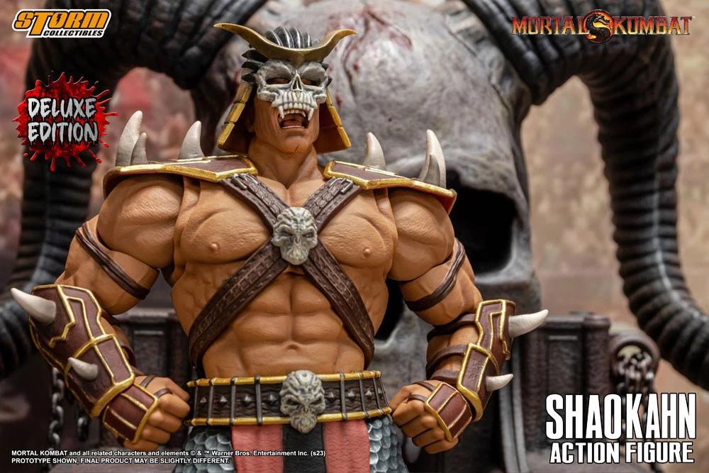 STORM COLLECTIBLES 1/12 MORTAL KOMBAT SHAO KAHN DELUXE EDITION – 18 CM 12 STORM COLLECTIBLES 1/12 MORTAL KOMBAT SHAO KAHN DELUXE EDITION – 18 CM - Image 10