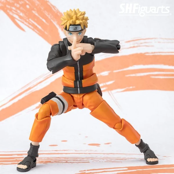 S.H FIGUARTS NARUTO SHIPPUDEN : NARUTO UZUMAKI -NARUTOP99 EDITION – 15 CM 6 S.H FIGUARTS NARUTO SHIPPUDEN : NARUTO UZUMAKI -NARUTOP99 EDITION – 15 CM - Image 4