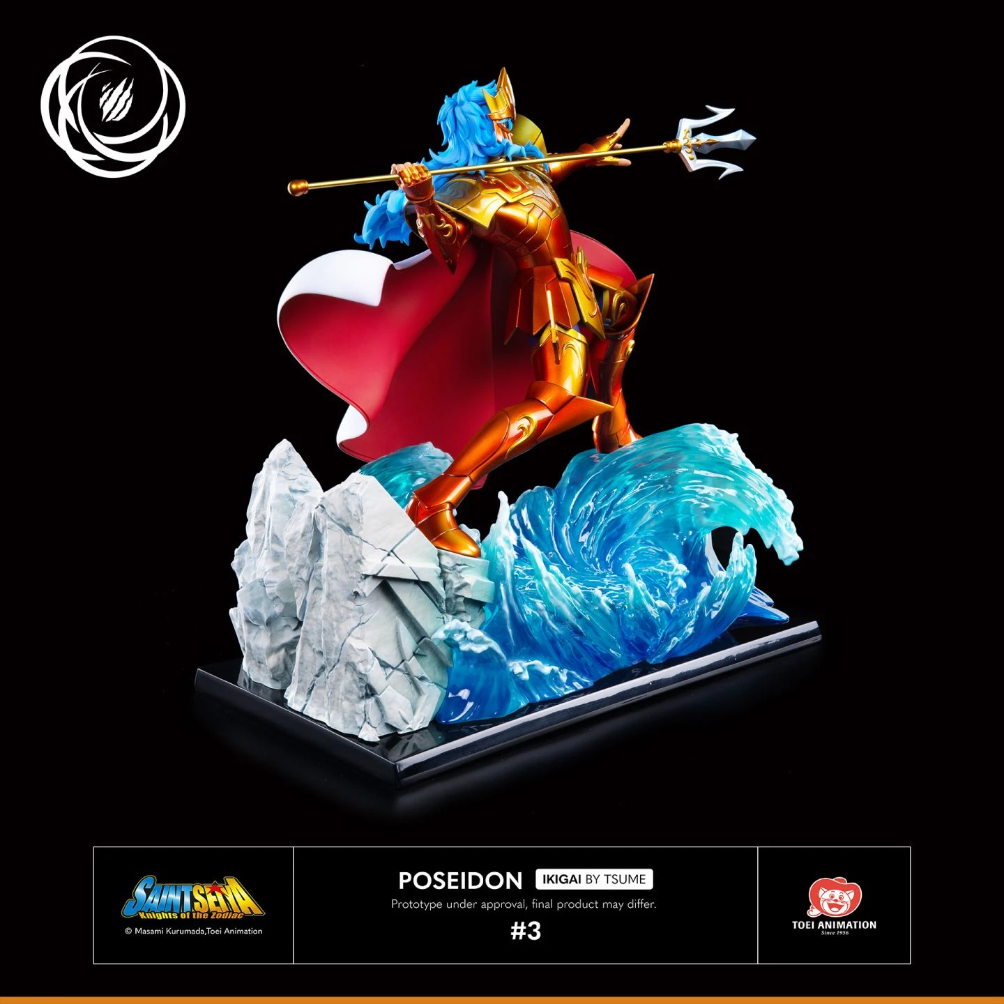TSUME IKIGAI SAINT SEIYA POSEIDON – 34 CM 12 TSUME IKIGAI SAINT SEIYA POSEIDON – 34 CM - Image 10