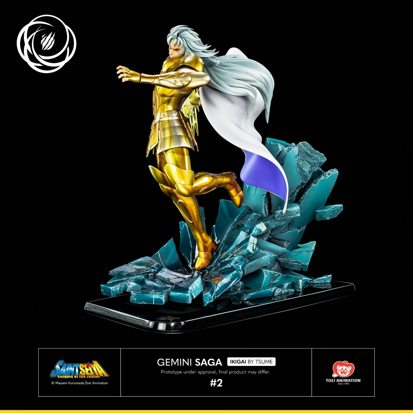 TSUME IKIGAI SAINT SEIYA GEMINIS SAGA – 37 CM 14 TSUME IKIGAI SAINT SEIYA GEMINIS SAGA – 37 CM - Image 12