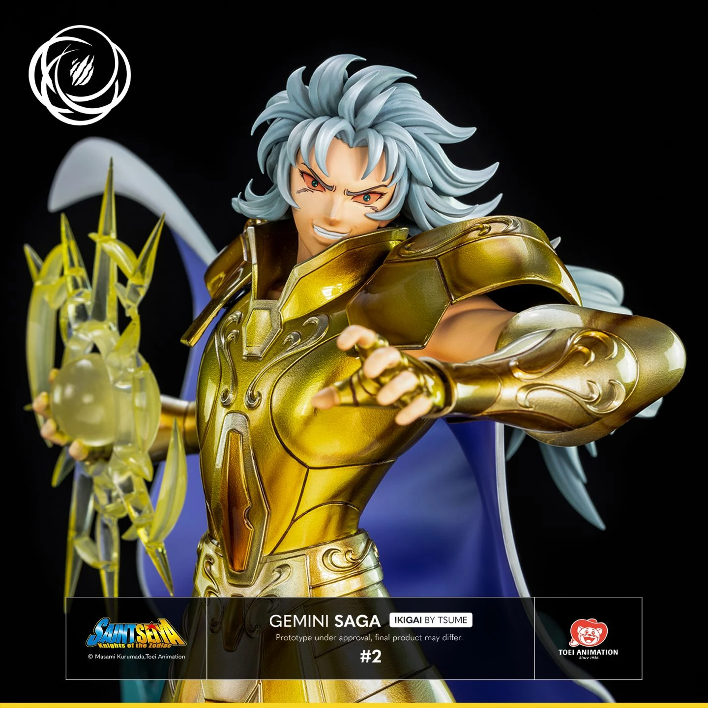 TSUME IKIGAI SAINT SEIYA GEMINIS SAGA – 37 CM 13 TSUME IKIGAI SAINT SEIYA GEMINIS SAGA – 37 CM - Image 11