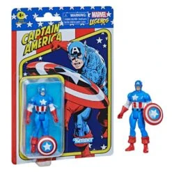 HASBRO MARVEL LEGENDS RETRO CAPTAIN AMERICA – 10 CM