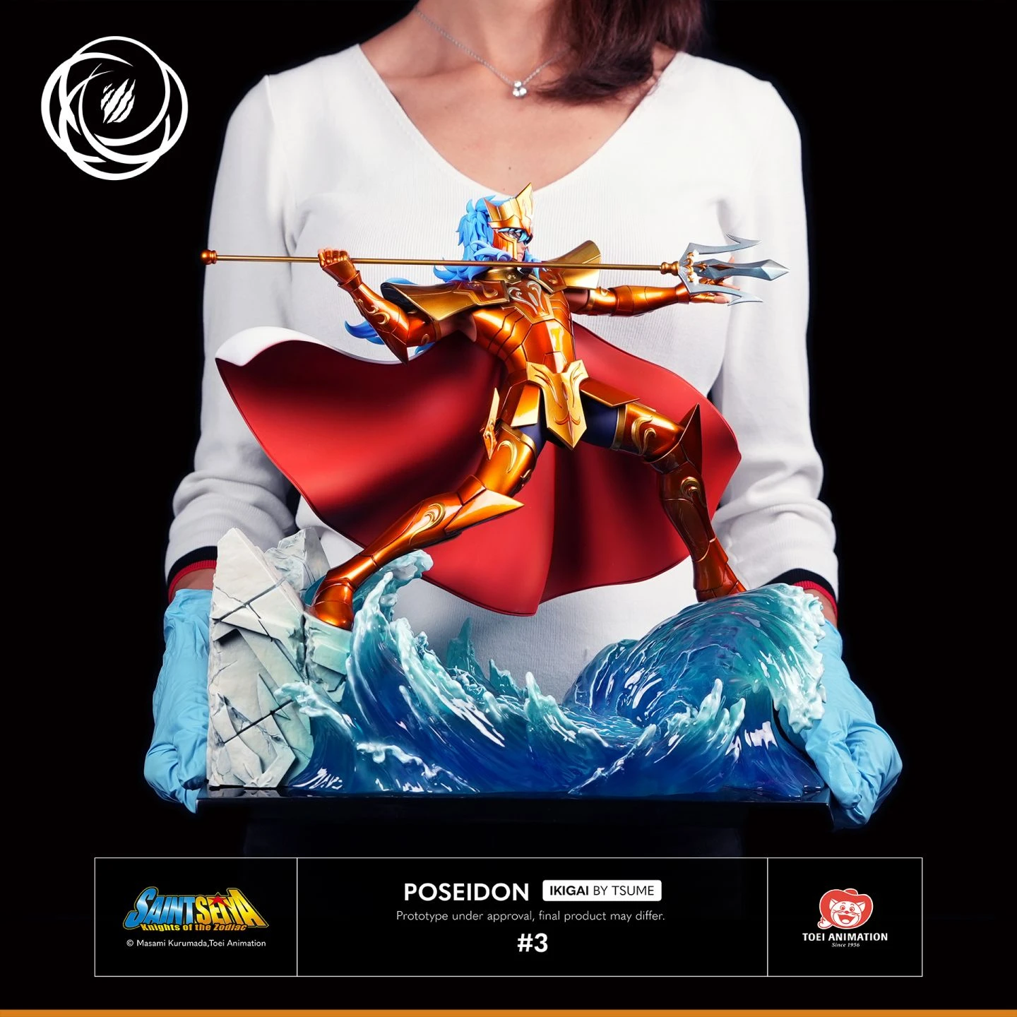 TSUME IKIGAI SAINT SEIYA POSEIDON – 34 CM 3 TSUME IKIGAI SAINT SEIYA POSEIDON – 34 CM