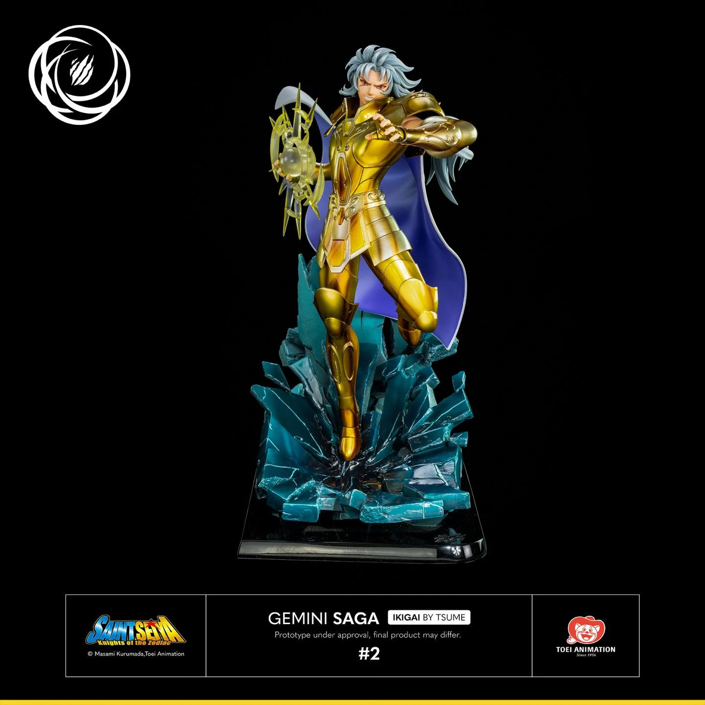 TSUME IKIGAI SAINT SEIYA GEMINIS SAGA – 37 CM 5 TSUME IKIGAI SAINT SEIYA GEMINIS SAGA – 37 CM - Image 3