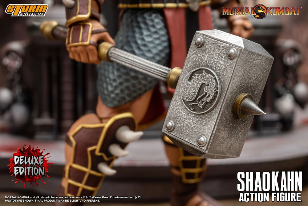STORM COLLECTIBLES 1/12 MORTAL KOMBAT SHAO KAHN DELUXE EDITION – 18 CM 14 STORM COLLECTIBLES 1/12 MORTAL KOMBAT SHAO KAHN DELUXE EDITION – 18 CM - Image 12
