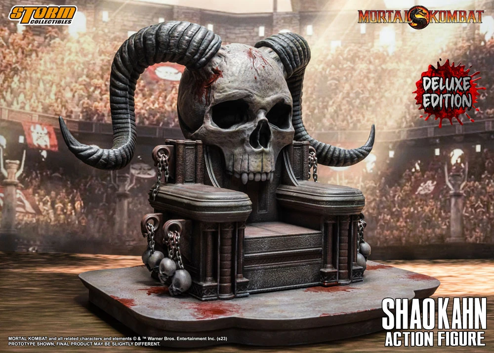 STORM COLLECTIBLES 1/12 MORTAL KOMBAT SHAO KAHN DELUXE EDITION – 18 CM 7 STORM COLLECTIBLES 1/12 MORTAL KOMBAT SHAO KAHN DELUXE EDITION – 18 CM - Image 5