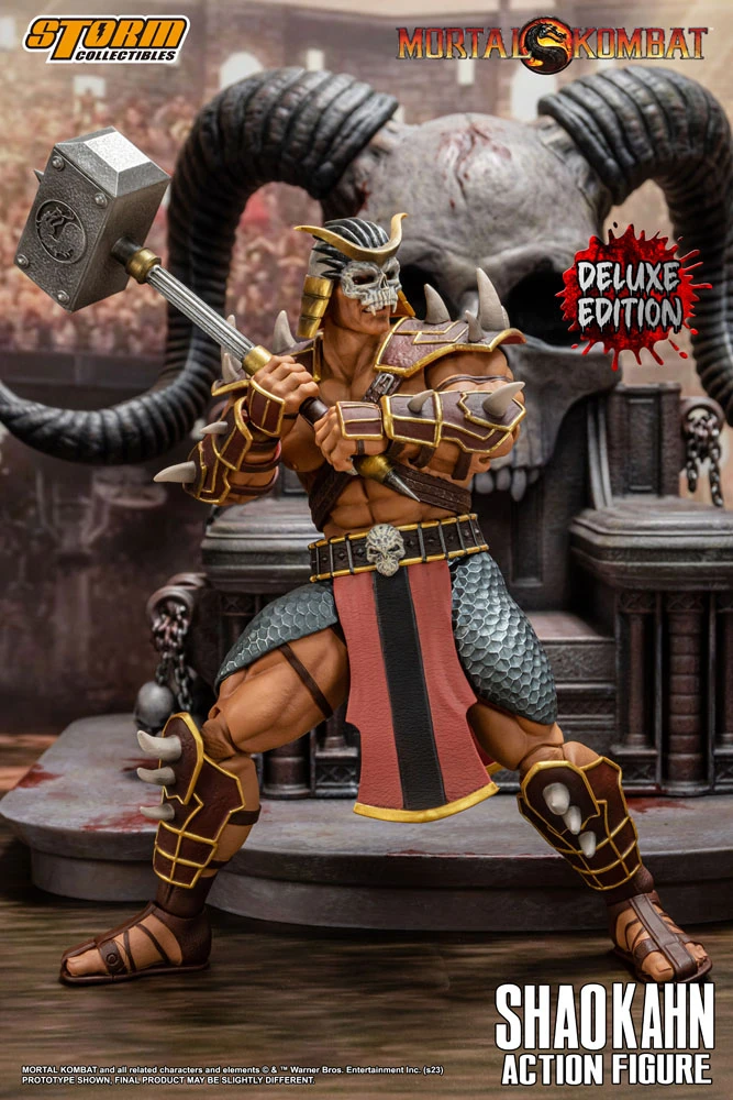STORM COLLECTIBLES 1/12 MORTAL KOMBAT SHAO KAHN DELUXE EDITION – 18 CM 15 STORM COLLECTIBLES 1/12 MORTAL KOMBAT SHAO KAHN DELUXE EDITION – 18 CM - Image 13