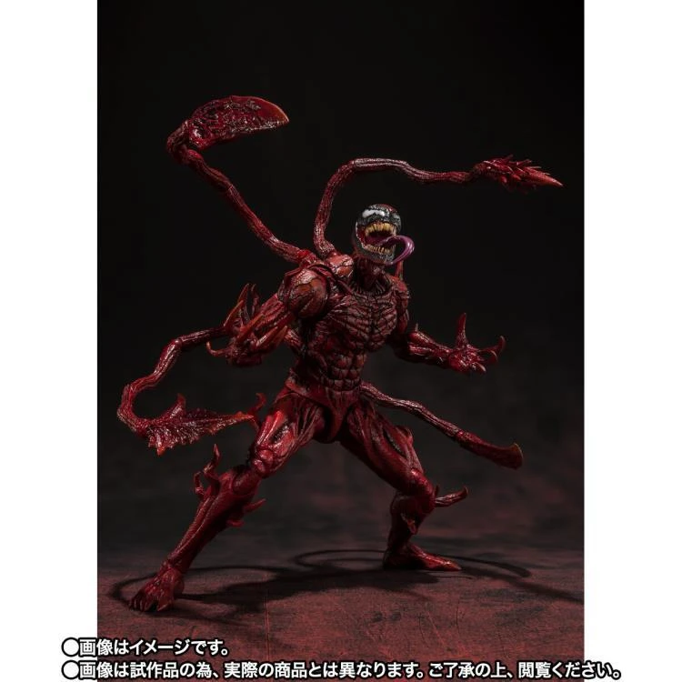 S.H FIGUARTS VENOM: LET THERE BE CARNAGE: CARNAGE – 22 CM 5 S.H FIGUARTS VENOM: LET THERE BE CARNAGE: CARNAGE – 22 CM - Image 3
