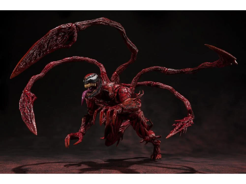 S.H FIGUARTS VENOM: LET THERE BE CARNAGE: CARNAGE – 22 CM 6 S.H FIGUARTS VENOM: LET THERE BE CARNAGE: CARNAGE – 22 CM - Image 4