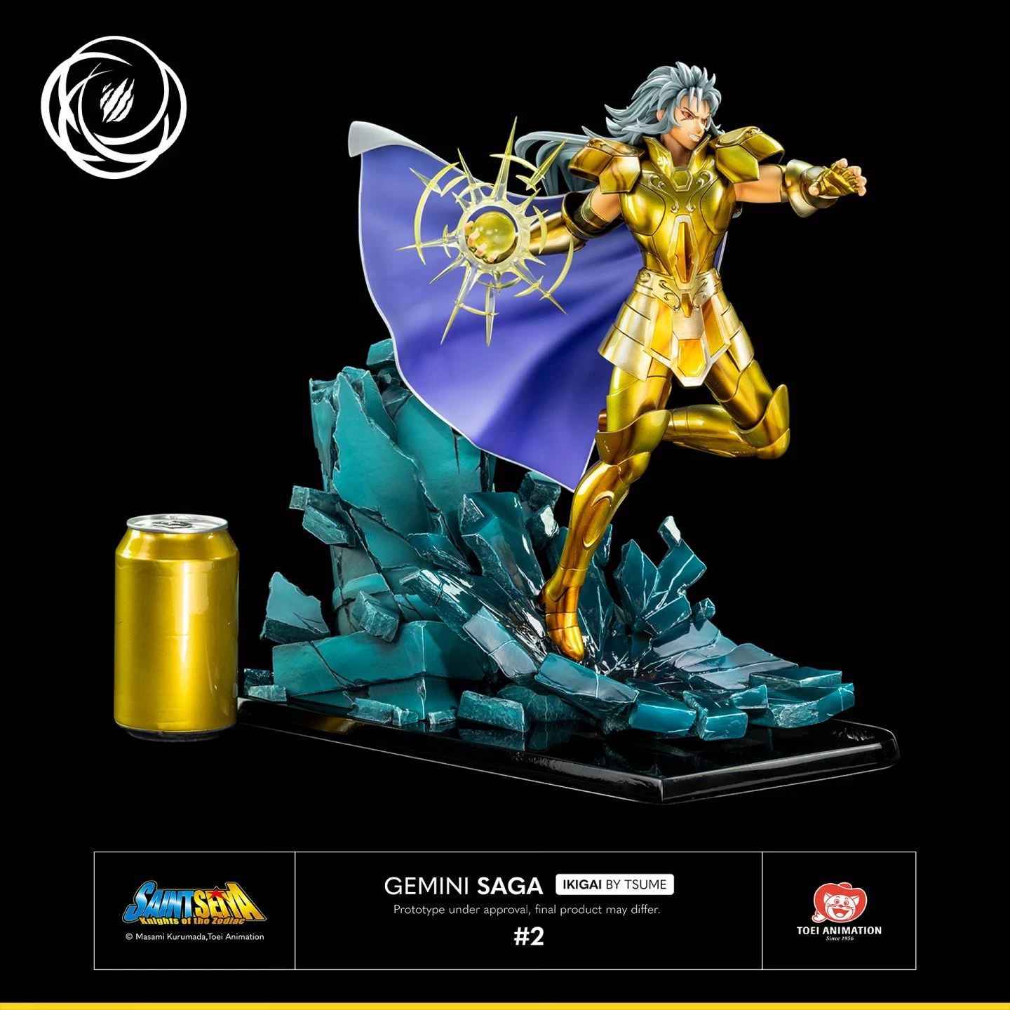TSUME IKIGAI SAINT SEIYA GEMINIS SAGA – 37 CM 4 TSUME IKIGAI SAINT SEIYA GEMINIS SAGA – 37 CM - Image 2