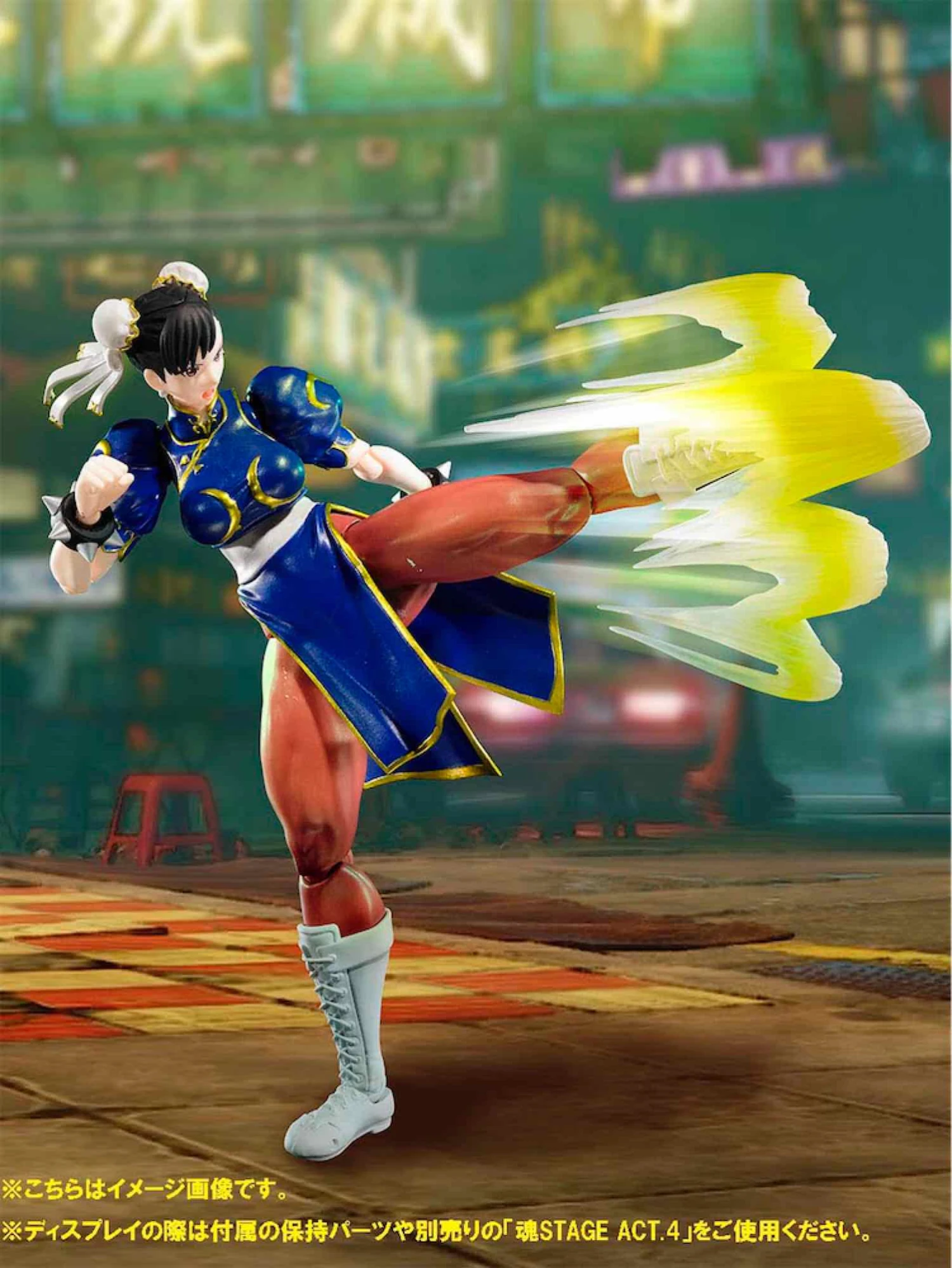 SH FIGUARTS STREET FIGHTER CHUN-LI – 15 CM 4 SH FIGUARTS STREET FIGHTER CHUN-LI – 15 CM - Image 2