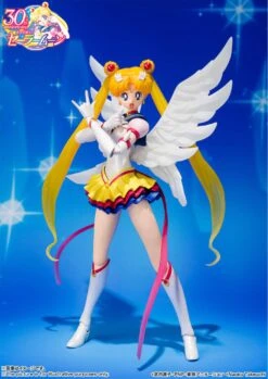 S.H FIGUARTS SAILOR MOON PRETTY GUARDIAN SAILOR STARS ETERNAL SAILOR MOON – 14 CM -Toy Series Store BDISM629821 3