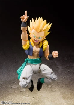 S.H FIGUARTS DRAGON BALL SUPER SAIYAN GOTENKS – 13 CM -Toy Series Store DBZ Gotenks SH Figuarts 003