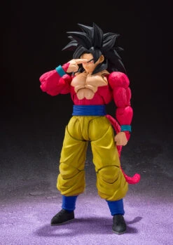 S.H FIGUARTS DRAGON BALL GT VEGETA SUPER SAIYAN 4 – 13 CM + S.H FIGUARTS DRAGON BALL GT SON GOKU SUPER SAIYAN 4 – 15 CM -Toy Series Store Dragon Ball GT SH Figuarts SS4 Son Goku 003
