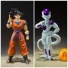 [DISPONIBLE] S.H FIGUARTS DRAGON BALL FRIEZA FOURTH FORM – 12 CM + S.H FIGUARTS DRAGON BALL SON GOKU RAISED ON EARTH – 14 CM