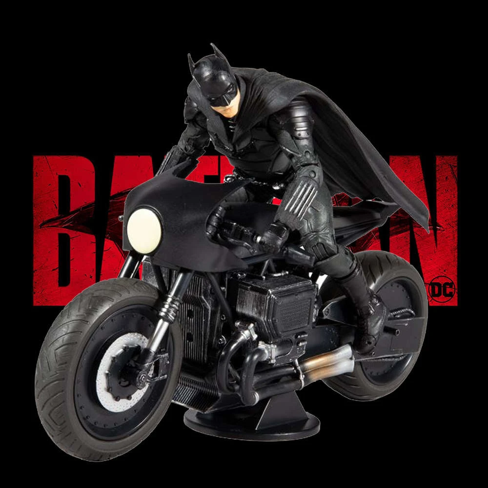 McFARLANE TOYS DC MULTIVERSE PACK THE BATMAN + BATCYCLE (BATMAN MOVIE) – 18CM 19 McFARLANE TOYS DC MULTIVERSE PACK THE BATMAN + BATCYCLE (BATMAN MOVIE) – 18CM - Image 17