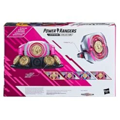 HASBRO 1/1 POWER RANGERS LIGHTNING COLLECTION: REPLICA PINK RANGER POWER MORPHER -Toy Series Store Mighty Morphin Power Rangers Pink Ranger Lightning Collection Power Morpher Only at GameStop1