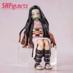[DISPONIBLE] S.H FIGUARTS DEMON SLAYER KIMETSU NO YAIBA: TANJIRO KAMADO & NEZUKO KAMADO – 14 CM/13 CM -Toy Series Store NEZUKO KAMADO DEMON SLAYER SH FIGUARTS 5 600x600 1