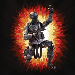 HASBRO G.I JOE RETRO COLLECTION SNAKE EYES – 12 CM -Toy Series Store Snake Eyes GIJOE Retro Line Walmart Exclusive 3 1