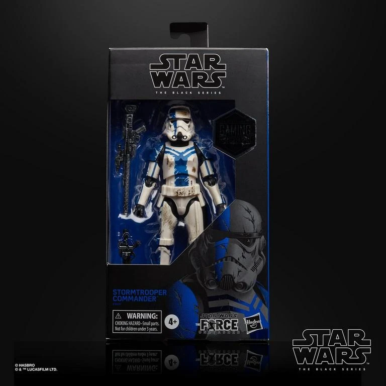 HASBRO STAR WARS BLACK SERIES GAMING GREATS COMMANDER STORMTROOPER – 15 CM 3 HASBRO STAR WARS BLACK SERIES GAMING GREATS COMMANDER STORMTROOPER – 15 CM
