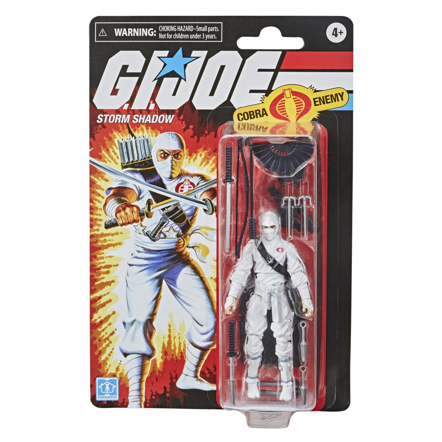 HASBRO G.I JOE RETRO COLLECTION STORM SHADOWS – 12 CM 3 HASBRO G.I JOE RETRO COLLECTION STORM SHADOWS – 12 CM