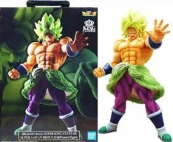 BANPRESTO DRAGON BALL KING CLUSTAR SUPER SAIYAN BROLY FULL POWER – 30 CM -Toy Series Store broly king clustar banpresto 100 original D NQ NP 994937 MLM32910003578 112019 F
