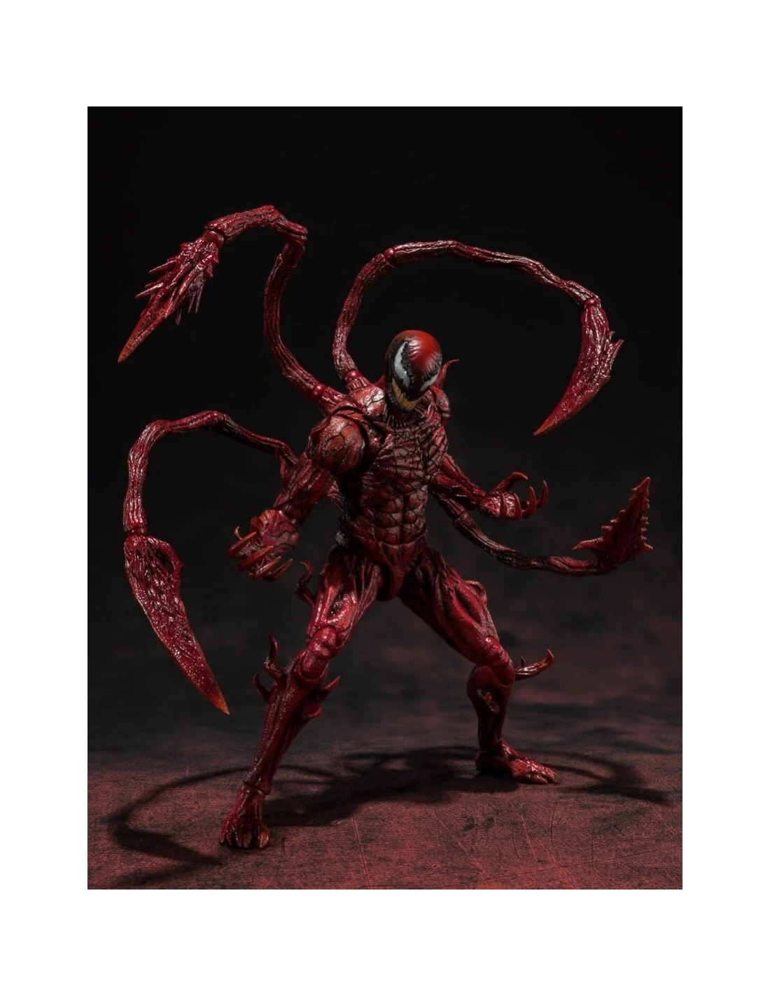 S.H FIGUARTS VENOM: LET THERE BE CARNAGE: CARNAGE – 22 CM 7 S.H FIGUARTS VENOM: LET THERE BE CARNAGE: CARNAGE – 22 CM - Image 5
