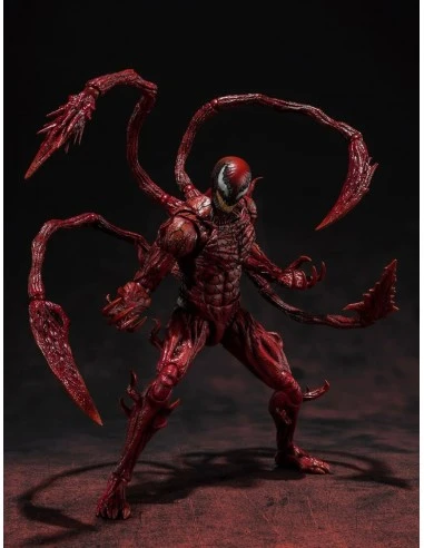 S.H FIGUARTS VENOM: LET THERE BE CARNAGE: CARNAGE – 22 CM 3 S.H FIGUARTS VENOM: LET THERE BE CARNAGE: CARNAGE – 22 CM