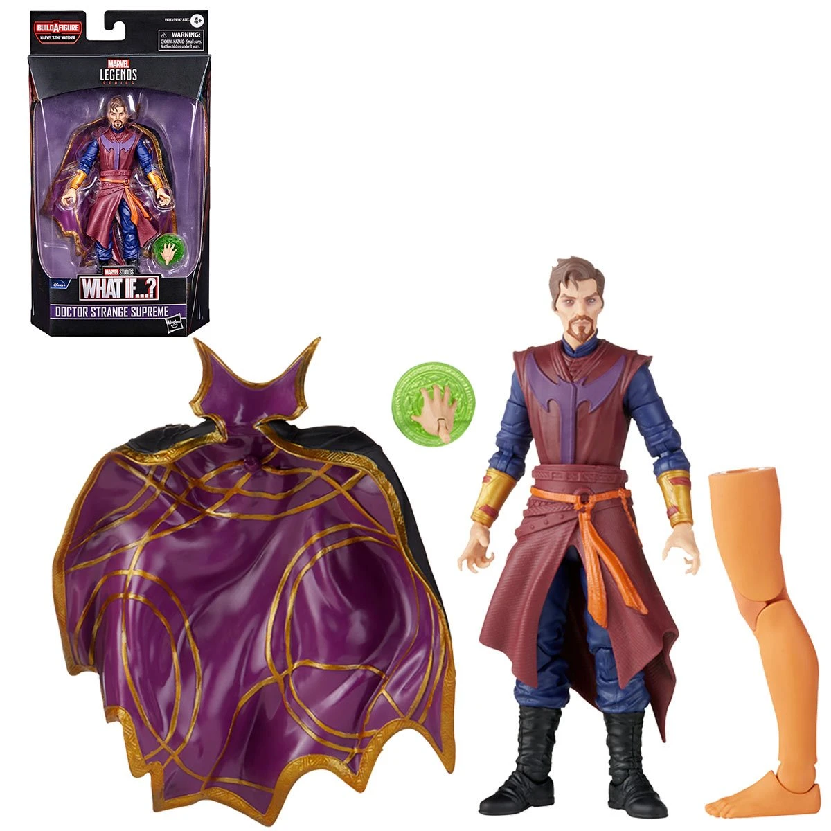 HASBRO WHAT IF…? MARVEL LEGENDS SERIES DOCTOR STRANGE SUPREME – 15 CM 5 HASBRO WHAT IF…? MARVEL LEGENDS SERIES DOCTOR STRANGE SUPREME – 15 CM - Image 3