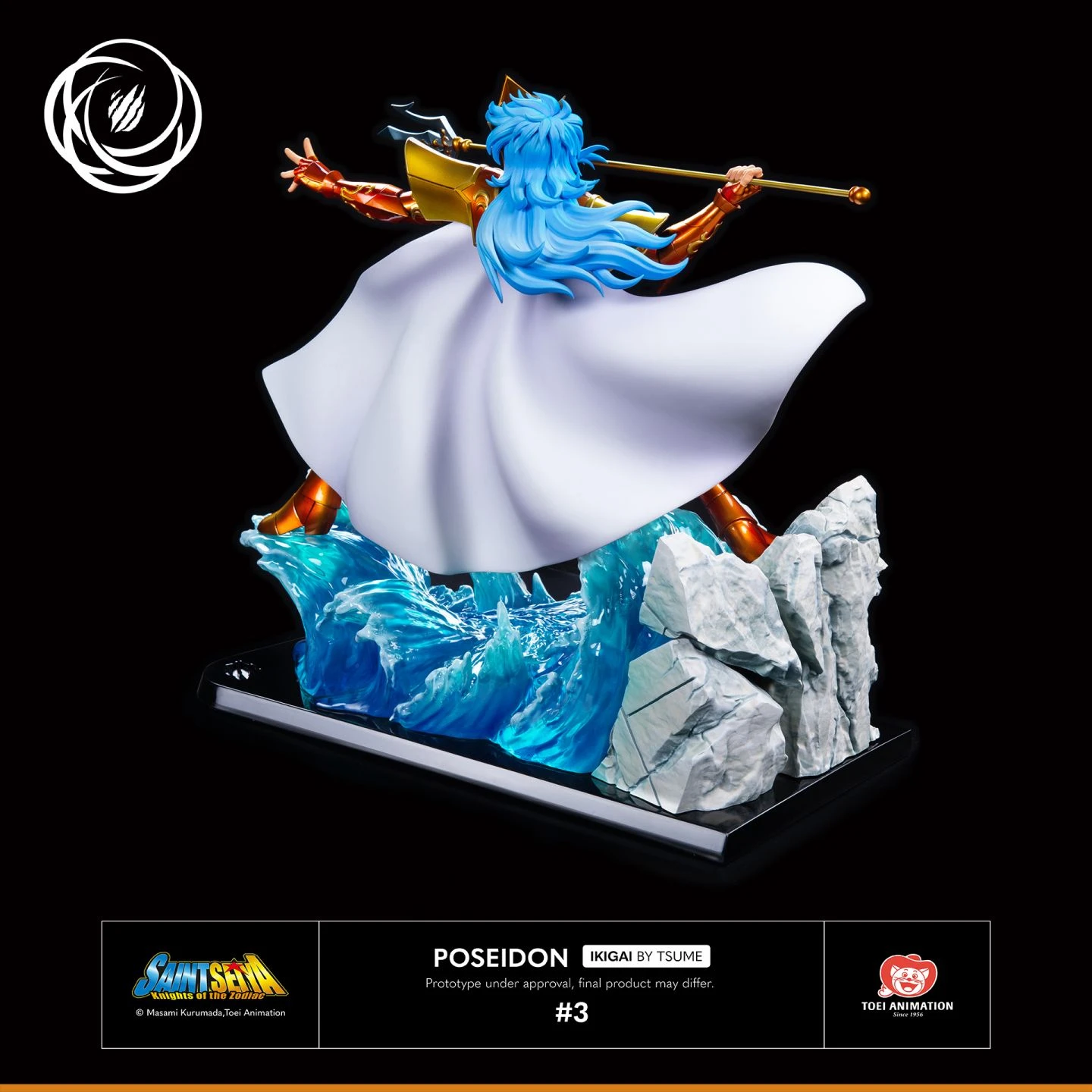 TSUME IKIGAI SAINT SEIYA POSEIDON – 34 CM 16 TSUME IKIGAI SAINT SEIYA POSEIDON – 34 CM - Image 14