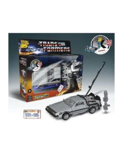 HASBRO TRANSFORMERS REGRESO AL FUTURO GIGAWATT / DELOREAN – 14 CM