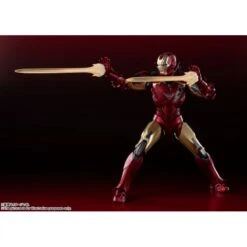 S.H FIGUARTS AVENGERS ASSEMBLE IRON MAN MK-6 (BATTLE OF NEW YORK) EDITION – 15 CM -Toy Series Store iron man mk 6 battle of new york edition figura 15 cm marvel avengers sh figuarts12