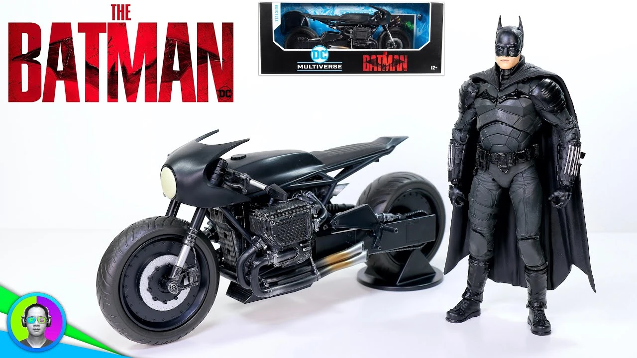 McFARLANE TOYS DC MULTIVERSE PACK THE BATMAN + BATCYCLE (BATMAN MOVIE) – 18CM 18 McFARLANE TOYS DC MULTIVERSE PACK THE BATMAN + BATCYCLE (BATMAN MOVIE) – 18CM - Image 16