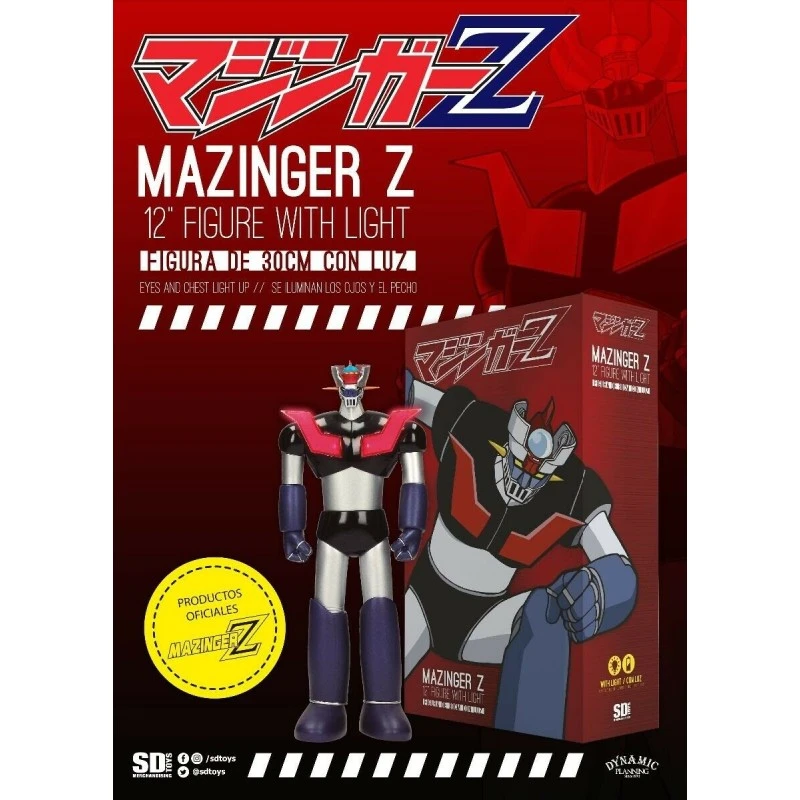 SD TOYS MAZINGER Z CON LUZ – 30 CM 5 SD TOYS MAZINGER Z CON LUZ – 30 CM - Image 3
