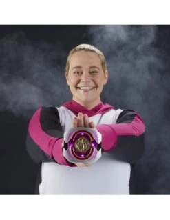 HASBRO 1/1 POWER RANGERS LIGHTNING COLLECTION: REPLICA PINK RANGER POWER MORPHER -Toy Series Store mighty morphin pink ranger power morpher power rangers lightning collection