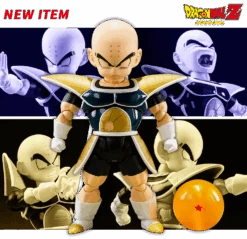 [DISPONIBLE] S.H FIGUARTS DRAGON BALL Z KRILLIN BATTLE CLOTHES – 11 CM