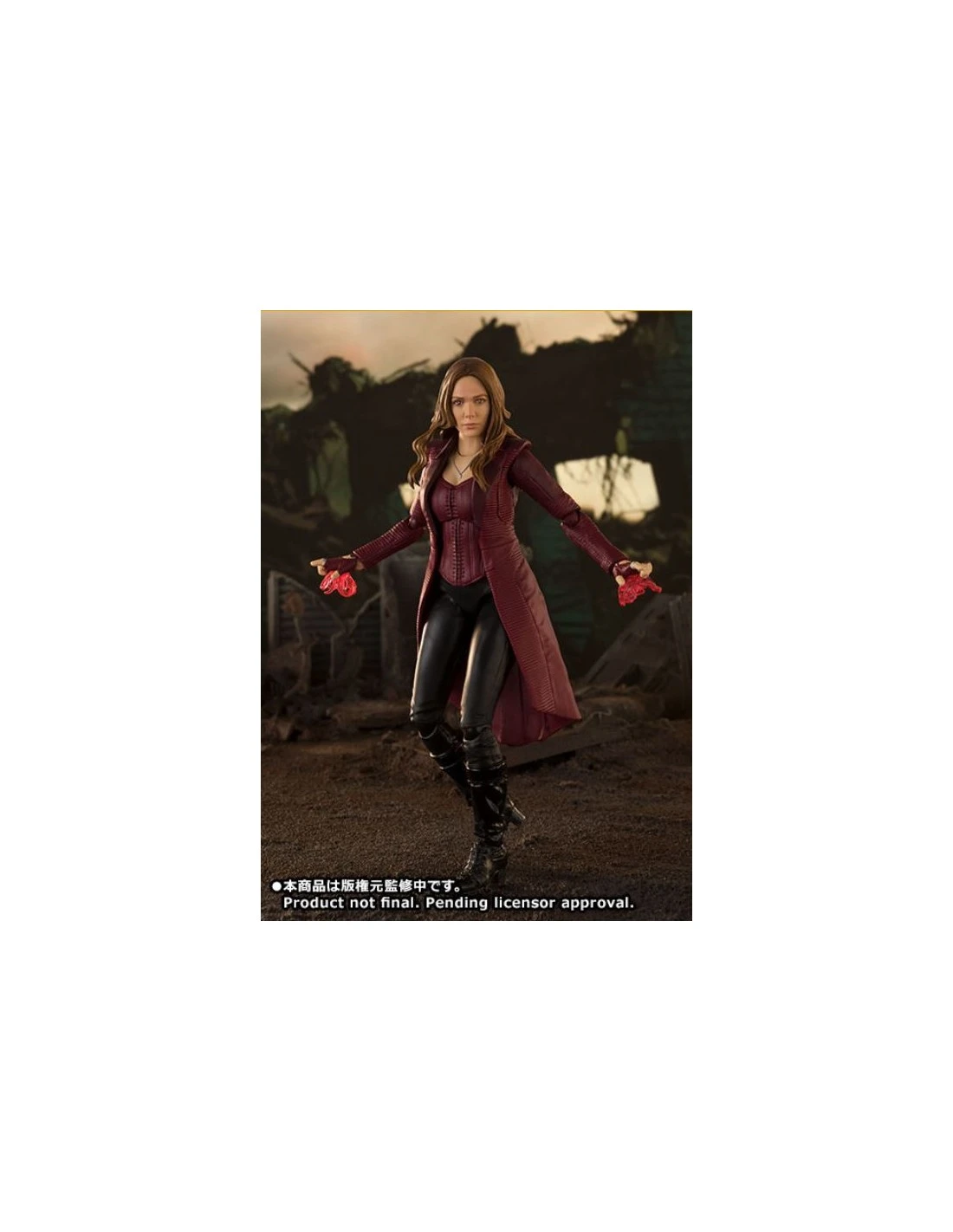 S.H FIGUARTS AVENGERS ENDGAME SCARLET WITCH – 15 CM 9 S.H FIGUARTS AVENGERS ENDGAME SCARLET WITCH – 15 CM - Image 7