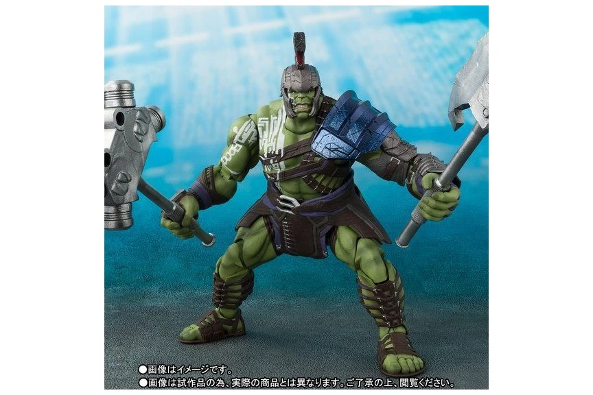S.H FIGUARTS MARVEL THOR RAGNAROK HULK GLADIATOR LIMITED – 21 CM 10 S.H FIGUARTS MARVEL THOR RAGNAROK HULK GLADIATOR LIMITED – 21 CM - Image 8