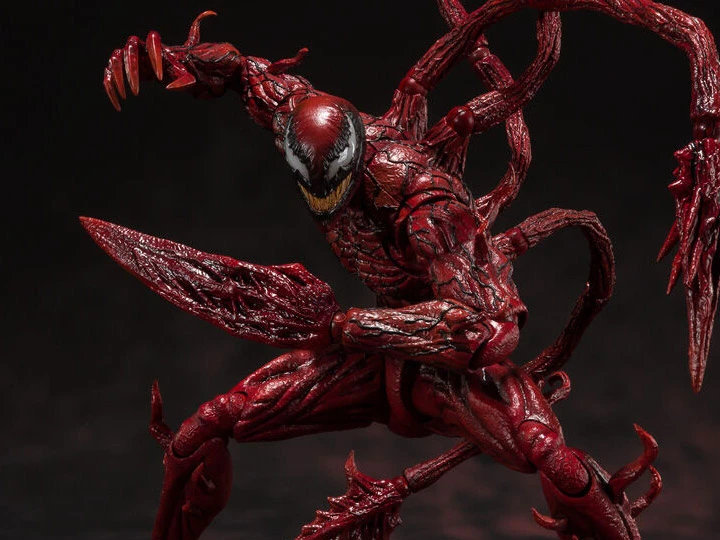 S.H FIGUARTS VENOM: LET THERE BE CARNAGE: CARNAGE – 22 CM 4 S.H FIGUARTS VENOM: LET THERE BE CARNAGE: CARNAGE – 22 CM - Image 2