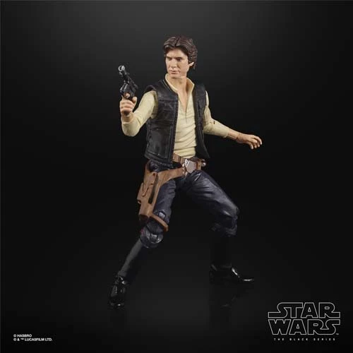 HASBRO STAR WARS THE POWER OF THE FORCE BLACK SERIES HAN SOLO – 15 CM 6 HASBRO STAR WARS THE POWER OF THE FORCE BLACK SERIES HAN SOLO – 15 CM - Image 4