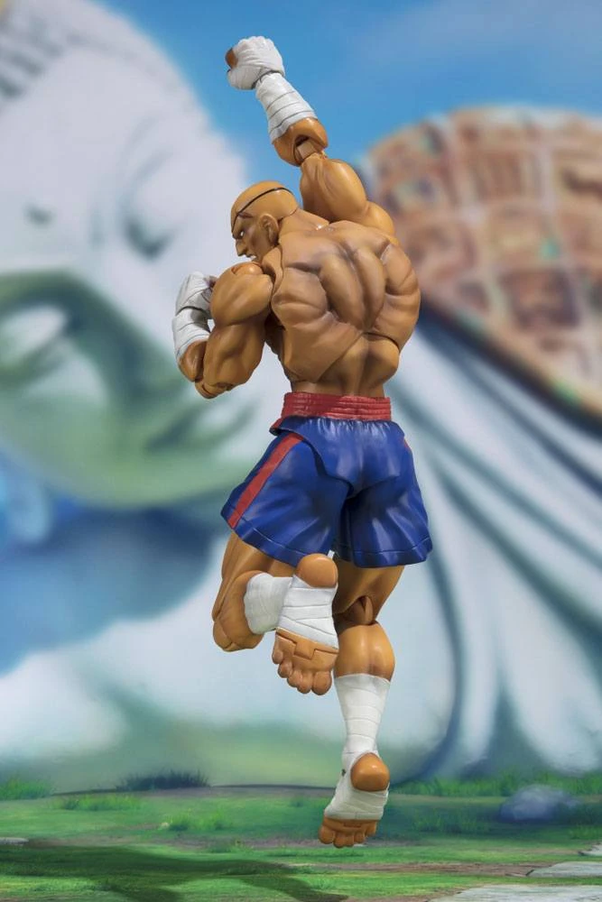 S.H FIGUARTS STREET FIGHTER V SAGAT – 17 CM 6 S.H FIGUARTS STREET FIGHTER V SAGAT – 17 CM - Image 4