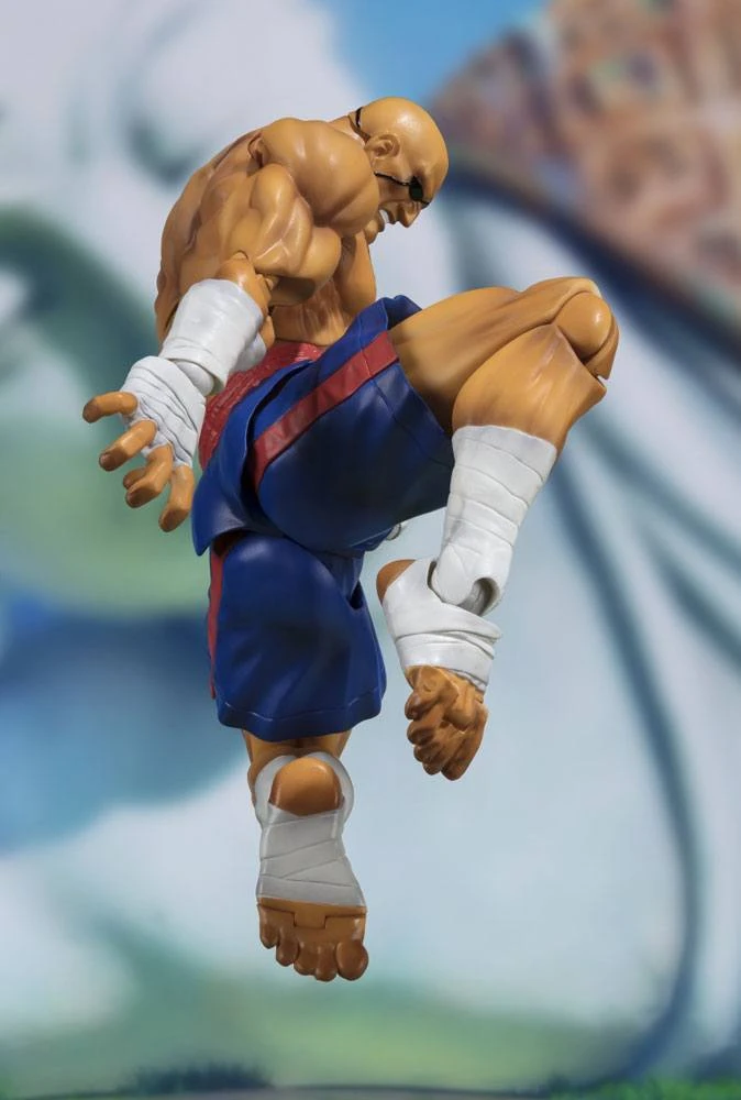 S.H FIGUARTS STREET FIGHTER V SAGAT – 17 CM 4 S.H FIGUARTS STREET FIGHTER V SAGAT – 17 CM - Image 2