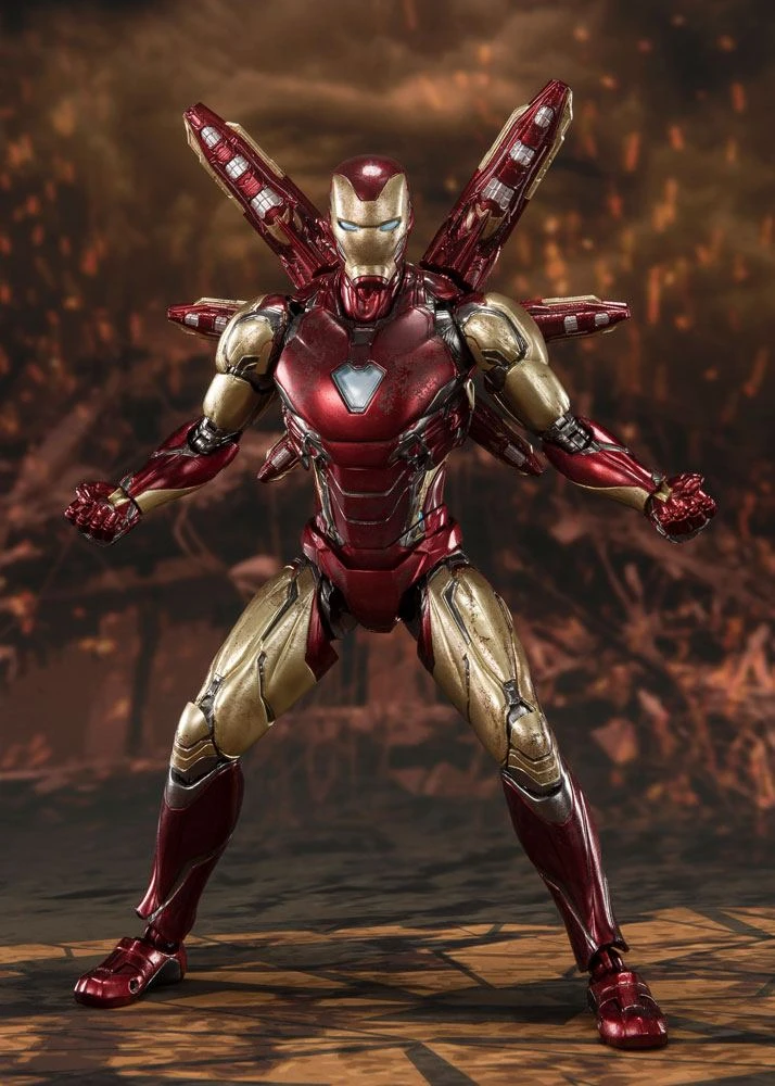 S.H FIGUARTS AVENGERS ENDGAME IRON MAN MK-85 FINAL BATTLE VER. – 16 CM 7 S.H FIGUARTS AVENGERS ENDGAME IRON MAN MK-85 FINAL BATTLE VER. – 16 CM - Image 5